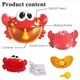Іграшка для купання генератор піни Баблкраб 346 Bubble Crab - изображение 9
