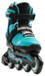 Ролики дитячі Rollerblade Microblade Aqua Black (28-32) - изображение 4