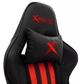 Геймерское Игровое кресло на колесах Xtrike GC-905 для геймера регулируемое и эргономичное ортопедическое кресло для игры | Черно-красный - изображение 5