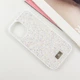 TPU чохол Bling World Rock Diamond для Apple iPhone 16 (6.1") Білий - зображення 2