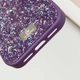 Противоударный TPU чехол Bling World Rock Diamond для Apple iPhone 16 Pro Max (6.9") Фиолетовый - изображение 7