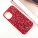 TPU чохол Bling World Rock Diamond для Apple iPhone 16 (6.1") Червоний - зображення 2