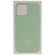Чохол Silicone case (AAA) full with Magsafe and Animation для Apple iPhone 12 Pro Max (6.7") Зеленый / Pistachio - изображение 5