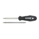 Отвертка двухсторонняя Narex Bystrice SL6/PH2х85х100 мм молибден-ванадий (16165) - изображение 1