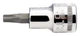 Головка торцевая Bahco с отверточной вставкой под винты TORX T40 квадрат 3/8" EXTRA Cr сталь (16310) - изображение 2