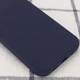 Чохол Silicone Case Full Protective (AA) NO LOGO для Apple iPhone X / XS (5.8") Темно-синій / Midnight blue - изображение 2