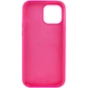 Чохол Silicone Case Full Protective (AA) NO LOGO для Apple iPhone 14 Pro (6.1") Рожевий / Barbie pink - изображение 3