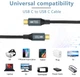 Кабель Type-c - Type-c Usb 3.2 Type-C Gen2 20Gbps 8K @ 60Hz 100W AV audio video. SmartGo Дата кабель - изображение 5