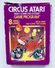 Circus Atari, английская версия - картридж для Atari 2600, Б/У - изображение 1