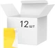 Упаковка папок-конвертов на кнопках H-Tone А4 желтых 12 шт (JJ409303-yellow) - изображение 1