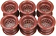 Вентиляционная решетка дверная AIRROXY Mahogany (02-113) 6 шт - изображение 1