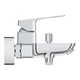 Cмеситель для ванны однорычажный с коротким изливом GROHE Cubeo хром латунь 1018130000 - изображение 5