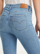 Jeansy skinny damskie Levi's 720 Hirise Super Skinny 52797-0357 28-34 Niebieskie (5401105546397) - obraz 7