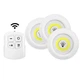 Модульний світлодіодний LED-світильник Watton WT-364 3в1 з пультом ДУ нічник набір з 3 ламп - зображення 1