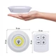 Модульний світлодіодний LED-світильник Watton WT-364 3в1 з пультом ДУ нічник набір з 3 ламп - зображення 4