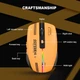 Бездротова комп'ютерна ігрова миша Wireless Mous LT-T19 USB 2,4G на акумуляторі чорно-помаранчева - зображення 8