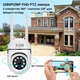 IP-камера поворотная XON SmartCam Wi-Fi 1080P (UCWEM21YW 4798) Белая - изображение 4