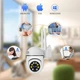 IP-камера поворотная XON SmartCam Wi-Fi 1080P (UCWEM21YW 4798) Белая - изображение 6