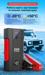 Портативна батарея 12000 mAh з функцією автозапуску XON PowerBoost (TC1S 5863) Чорна - зображення 7