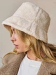 Панама No Brand тепла Teddy Bear букле з каракуля молочна - зображення 8