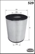 FA3169 Фільтр повітря (Mecafilter) Mecafilter (FA3169) - изображение 3