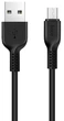 Кабель микроЮСБ 1 метр Hoco x20 micro Usb шнур - изображение 4