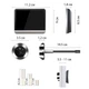 Беспроводной дверной глазок Tuya Smart 1080P Wi-Fi с 4.3”дисплеем и камерой ночного видения, черный "S" (92680505) - изображение 6