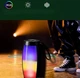 Портативная блютуз колонка з RGB-подсветкой 5.0 ZQS 1202 Черный - изображение 6
