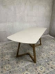 Стол кухонный Marstone из камня кварц прямоугольный 1800*800мм серый - изображение 1