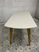 Стол кухонный Marstone из камня кварц прямоугольный 1800*800мм серый мрамор - изображение 1