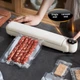 Вакуумний пакувальник харчових продуктів Vacuum Sealer з сенсорним дисплеєм + 10 герметичних пакетів, домашній вакууматор LS-801 - зображення 4