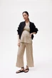 Топ без пояса H&M 1225899П-1 S бежевый полоски - изображение 2