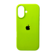 Защитный чехол-накладка Silicone Full Case AA Open Cam для Apple iPhone 16 Shiny Green (FullOpeAAi16-24) - изображение 1