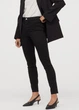 Брюки H&M 399223П W26L30 черный - изображение 1