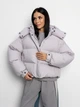 Пуховик зимний короткий женский Alisa Line Agata XS Светло-серый (2500000065521) - изображение 1