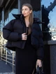 Пуховик зимний короткий женский Alisa Line Agata S Черный (2500000065583) - изображение 5