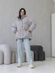 Пуховик зимний женский Alisa Line Julia M Светло-серый (2500000065675) - изображение 5