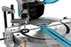 Пила торцовочная с протяжкой cетевая Makita LS1219L (305 мм, 91 мм, 1800 Вт, 29.5 кг) - изображение 8