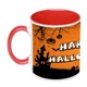 Чашка з друком "Happy Helloween №2" (колір червоний) (20863) - зображення 1