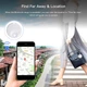 Умная мини-метка N Tag | Smart Tag для Apple Find My (Локатор) (iOS) Bluetooth Luggage Tracker | Брелок-Локатор для ключей, багажа, сумки, ценных предметов, круглая | White - изображение 5