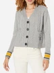 Кардиган вязаный женский Tommy Hilfiger 255764990 M Серый (1159816601) - изображение 1