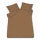 Комплект постільної білизни Lasa Home Royal 200/220 + 2х50/75 + 240/260 світло-коричневий - изображение 1