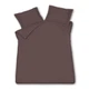 Комплект постільної білизни Lasa Home Royal 200/220 + 2х50/75 + 240/260 коричневий - изображение 1