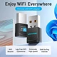 Wi-Fi адаптер Vention USB Wi-Fi Dual Band Adapter 2.4G/5G 802.11n Black (KDSB0) - изображение 2