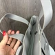 Сумка женская плетеная экокожа мягкая серая - изображение 4