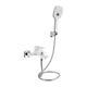 Змішувач для ванни Qtap Gemini (з душовим гарнітуром) QTGEM259CRW45683 Chrome/White - зображення 1