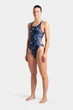 Купальник жіночий Arena ROCKIN SWIMSUIT SWIM TECH MULT 008159-889-40 170см Мulti water-blue river - зображення 2
