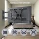 Настінний кронштейн Perlegear PGMFK6-E для телевізора - зображення 2