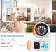 Камера наблюдения 4G V380 pro внутренняя двойная поворотная 4 Мп видеонаблюдения в помещении - изображение 7