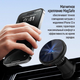 Автомобільний зарядний пристрій бездротовий автотримач СolorWay CHMW-042Q MagSafe 360° Air Vent Qi 15Вт - зображення 7